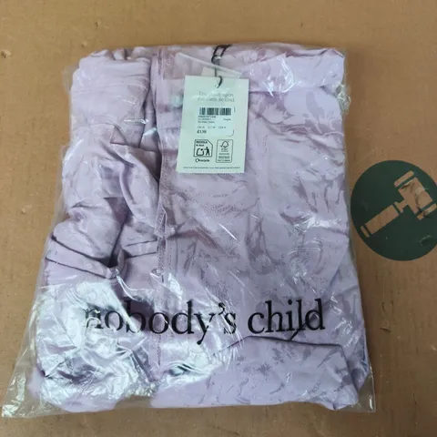 BAGGED NOBODY'S CHILD FIFI MAXI DRESS IN PURPLE SIZE UK 10