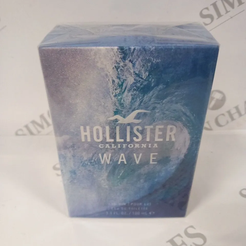 BOXED AND SEALED HOLLISTER CALIFORNIA WAVE FOR HIM EAU DE TOILETTE 100ML