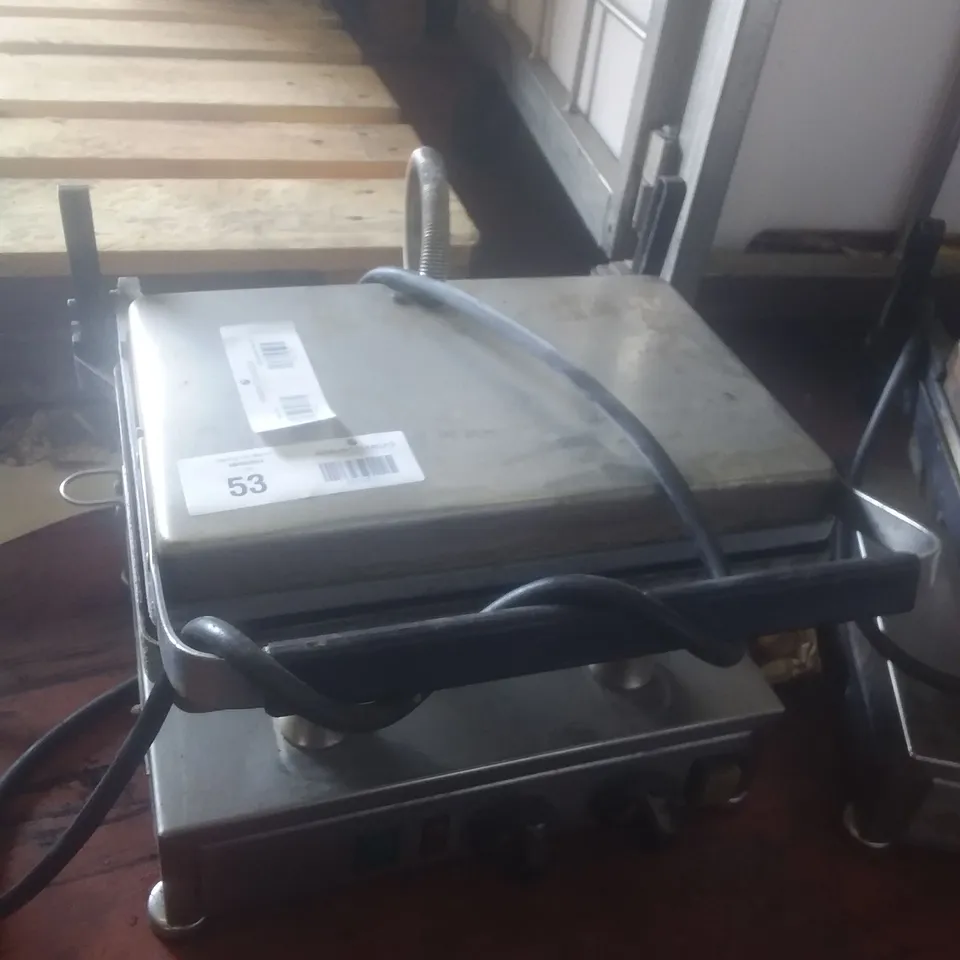 STAINLESS STEEL PANINI PRESS