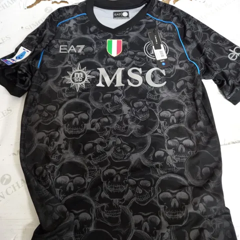 EA7 SSC NAPOLI MAGLIA GARA HALLOWEEN SHIRT - XL