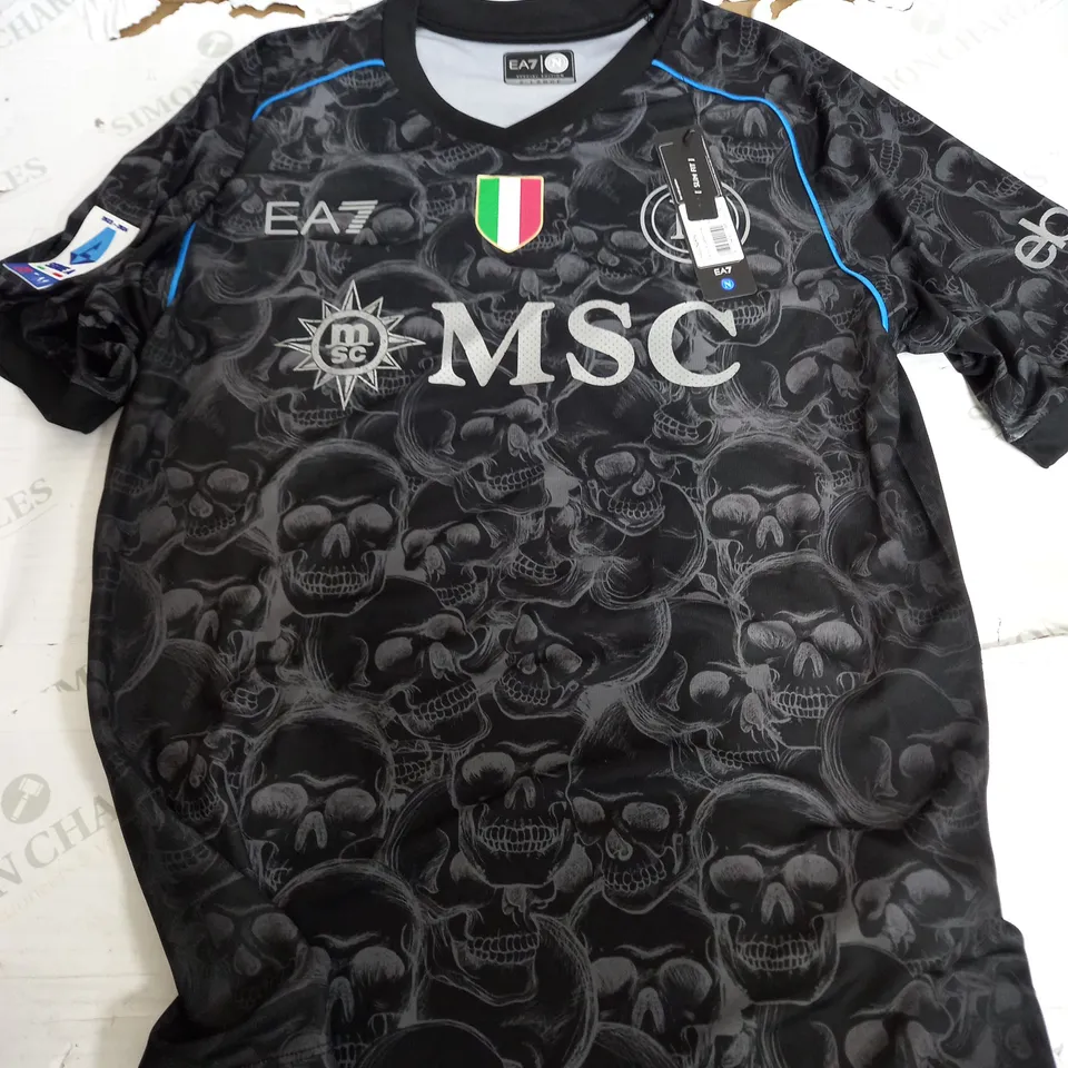 EA7 SSC NAPOLI MAGLIA GARA HALLOWEEN SHIRT - XL