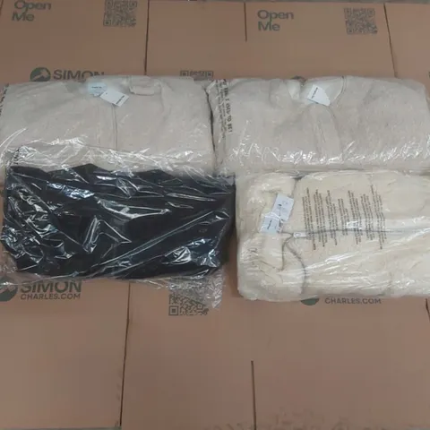 PALLET CONTAINING APPROXIMATELY 110x BRAND NEW ASSORTED DESIGNER CLOTHING ITEMS INCLUDING: ASSORTED SIMPLY BE JACKETS ECT
