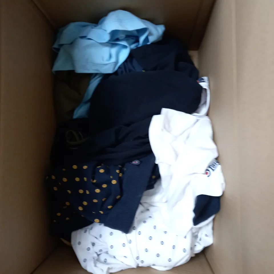 BOX OF 10 LAMBRETTA T-SHIRTS AND POLO TOPS 