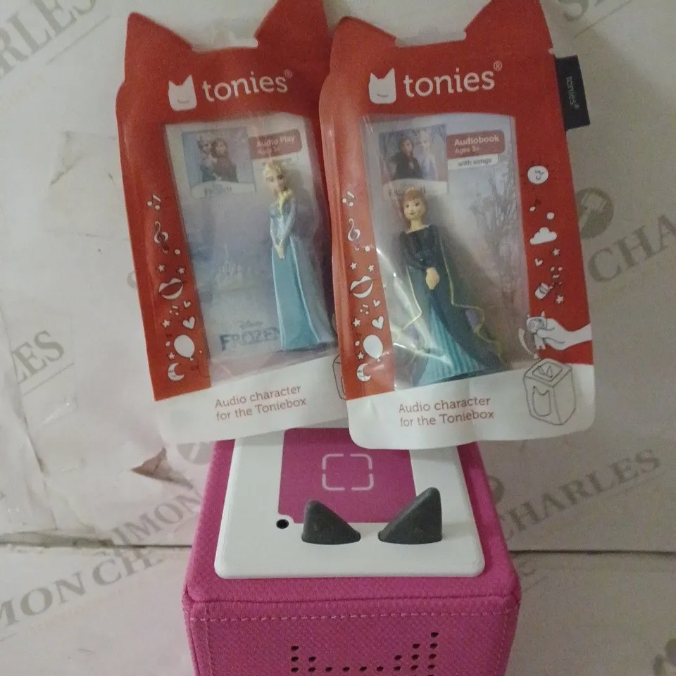 TONIEBOX STARTER SET PINK PLUS FROZEN ELSA RRP £99.99