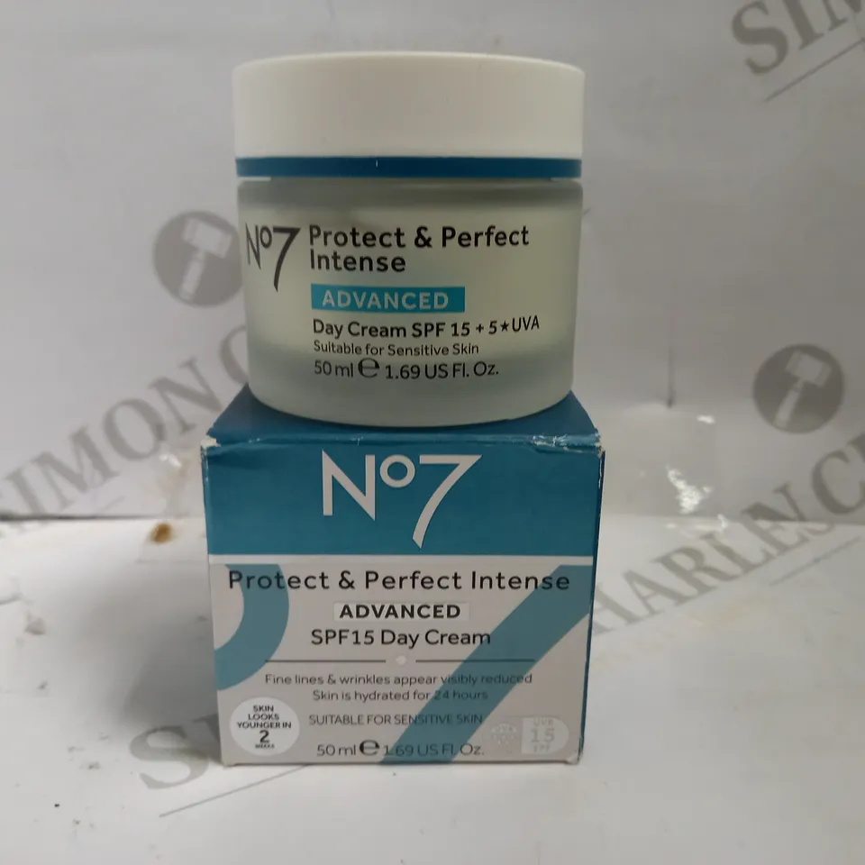 NO.7 PROTECT AND PERFECT INTENSE SPF15 DAY CREAM - 50ML