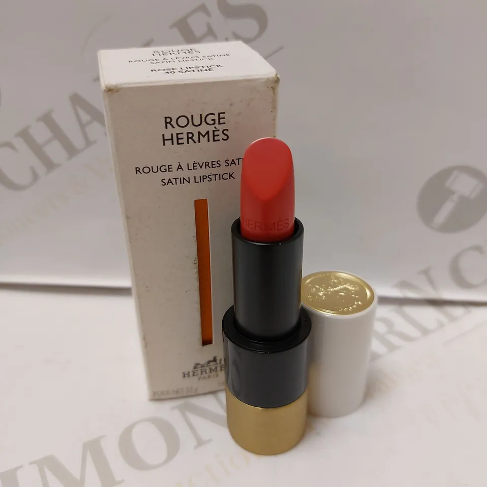ROUGE HERMES SATIN LIPSTICK - #40 ROSE 