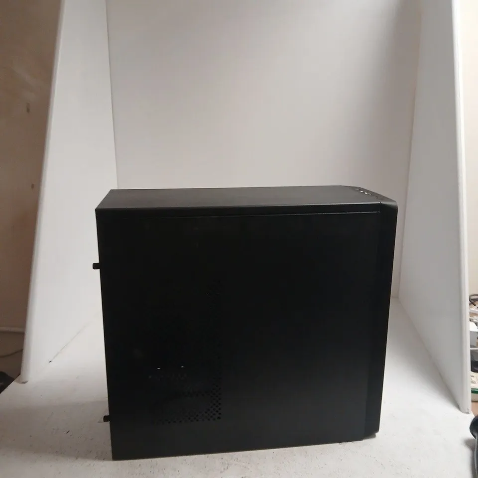 DESKTOP PC TOWER – BLACK MID-TOWER CHASSIS CASE ONLY