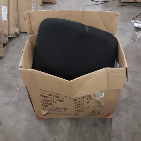 BOXED TATE OFFICE CHAIR - BLACK (1 BOX)