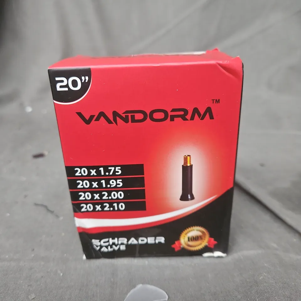 VANDORM 20-INCH BICYCLE INNER TUBE – SCHRADER VALVE