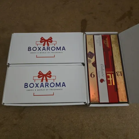 LOT OF 3 BOXAROMA 4-PACKS OF EAU DE PARFUMS - EACH BOX 4 X 30ML