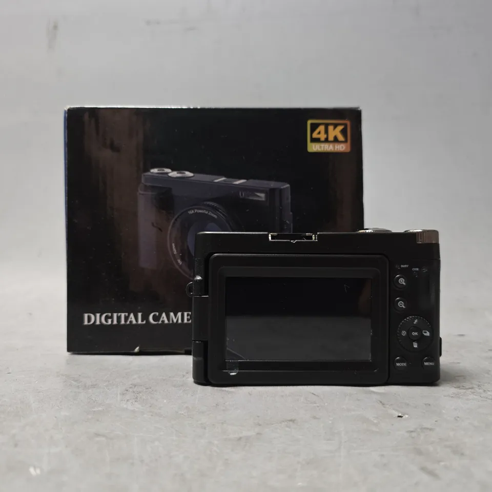 BOXED UNBRANDED DIGITAL 4K CAMERA 