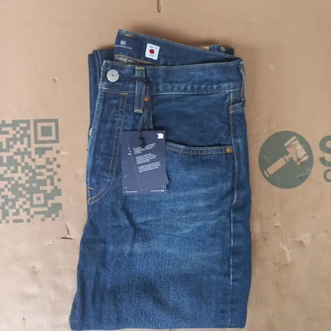 LEVIS 1970'S 501 MID RISE STRAIGHT LEG JEANS IN BLUE SIZE 27/30