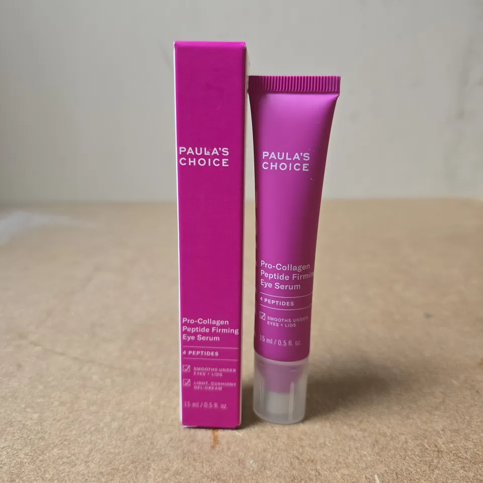 BOXED PAULA'S CHOICE PRO-COLLAGEN PEPTIDE FIRMING EYE SERUM (15ML)