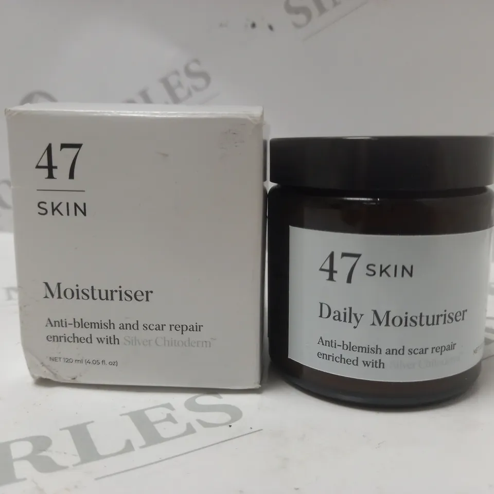 BOXED 47 SKIN DAILY MOISTURISER (120ml)