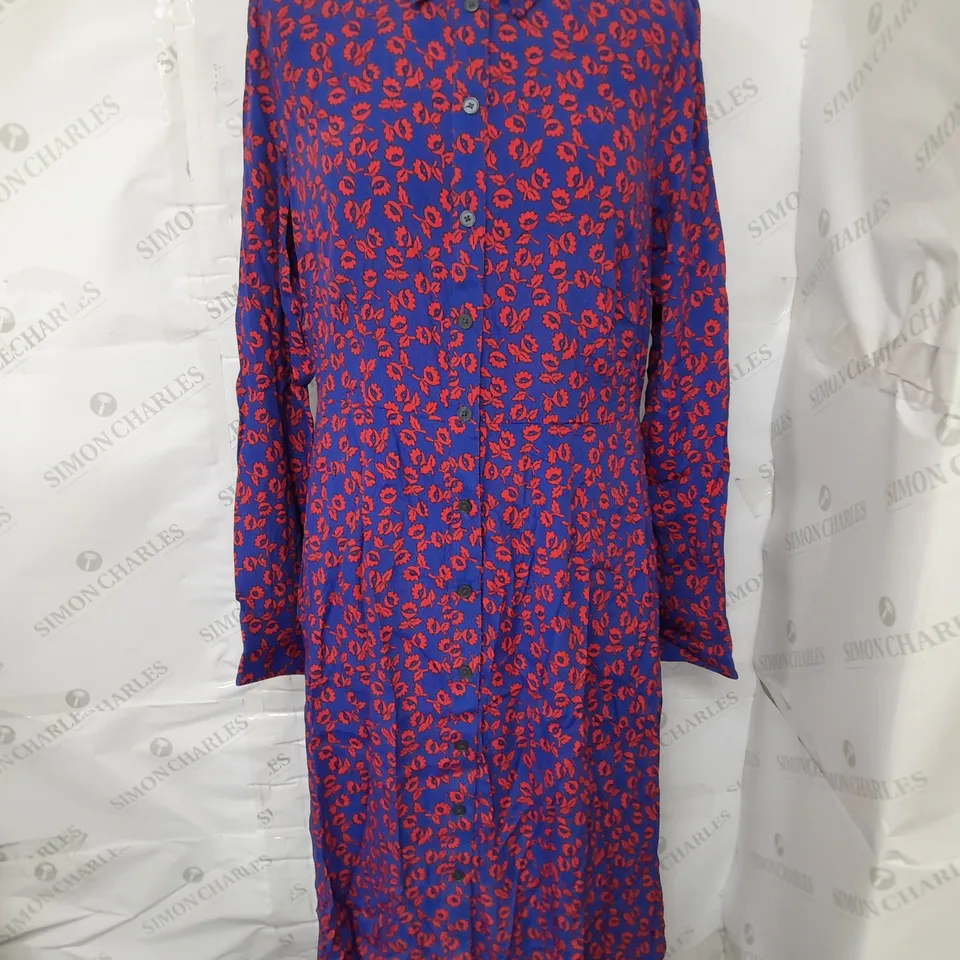 BODEN KATE MIDI SHIRT DRESS - UK 12L