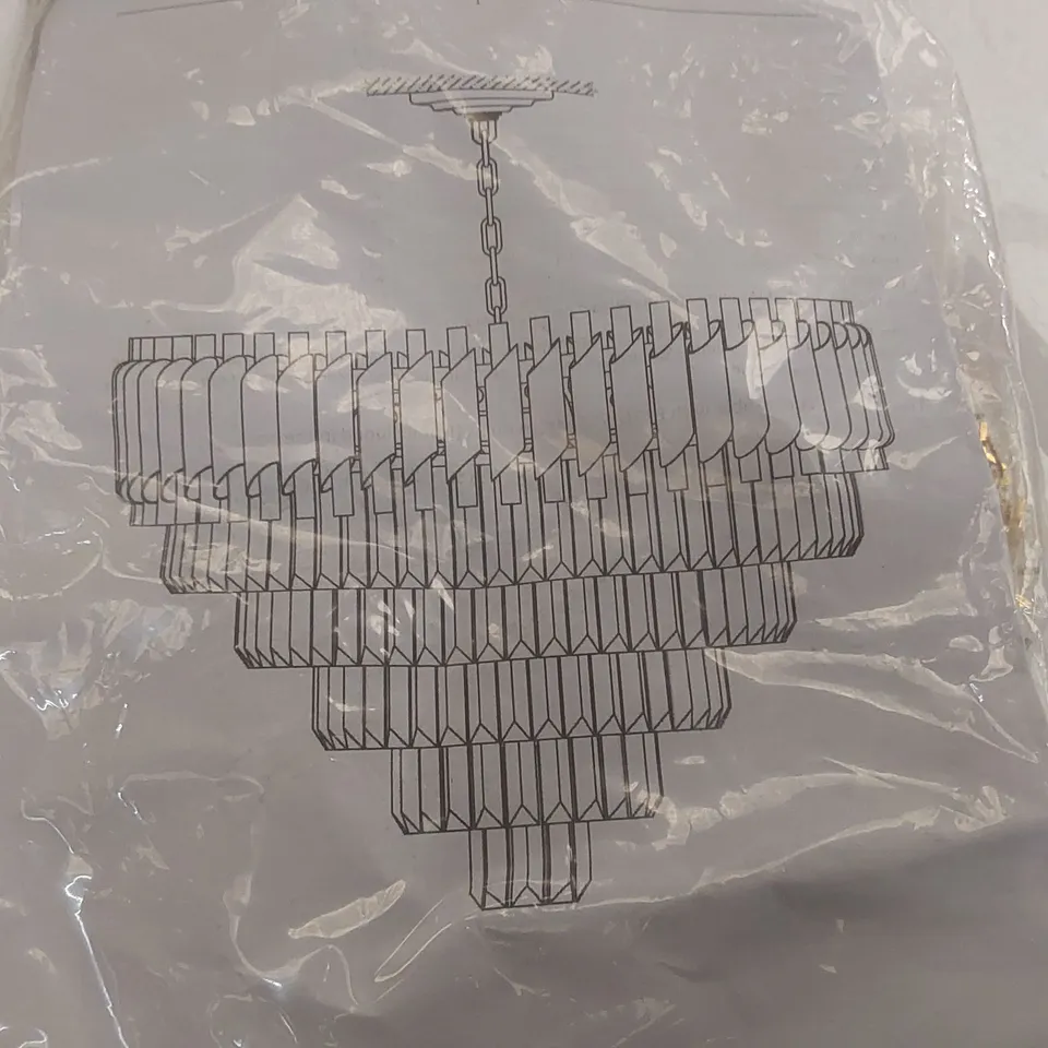 BOXED CRYSTAL CHANDELIER