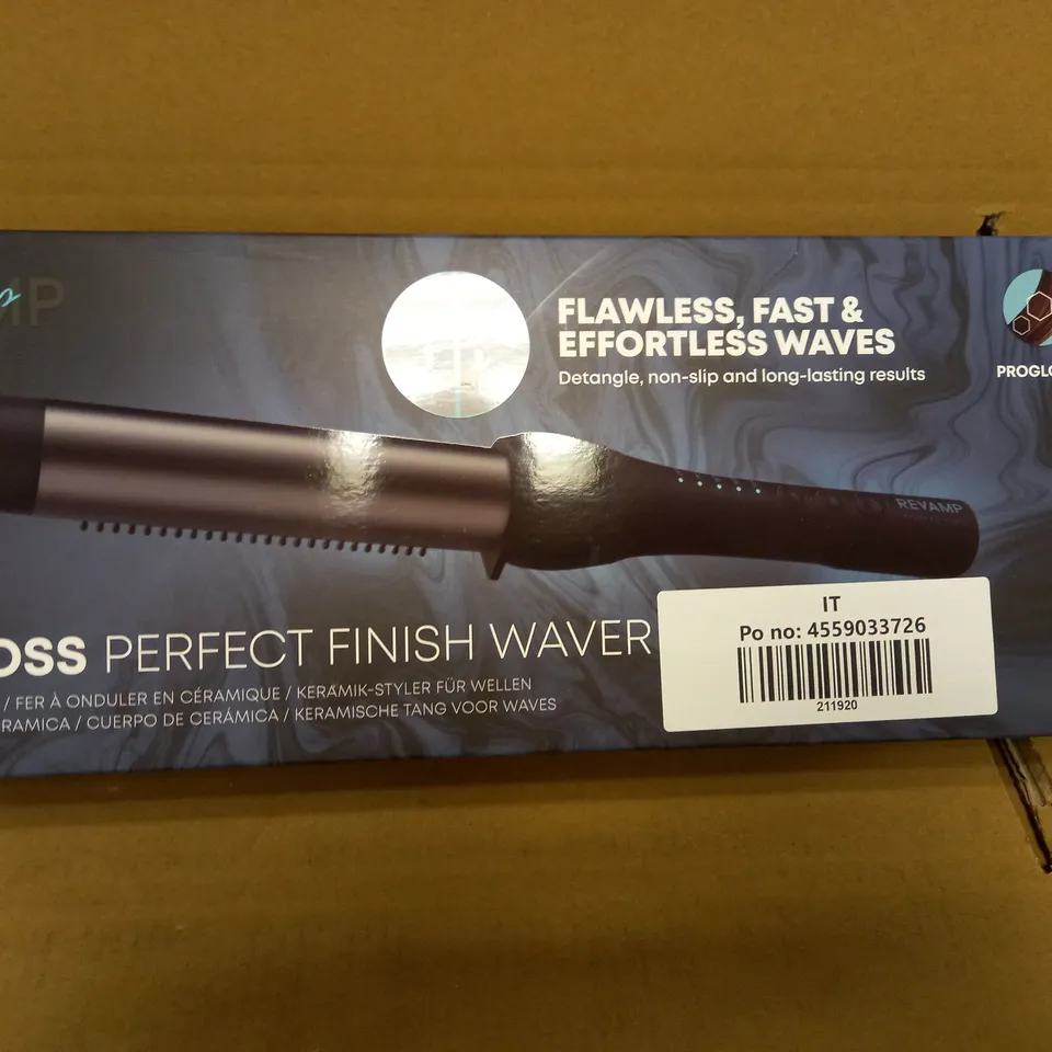REVAMP PROGLOSS PERFECT FINISH WAVER CERAMIC WAVE WAND
