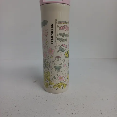 STARBUCKS BEEN THERE SERIES STAINLESS STEEL DRINK BOTTLE – JAPAN, 473ML, PINK LID