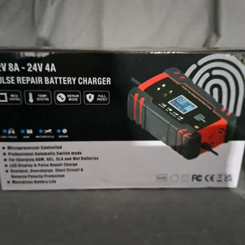 12V PULSE REPAIR BATTERY CHARGER 