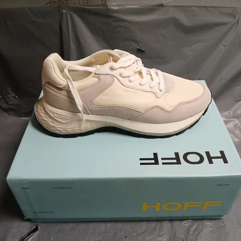 BOXED PAIR OF HOFF CITY MKII QUEBEC TRAINERS - 6