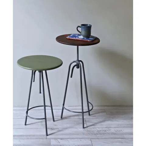 BRAND NEW BOXED ADRIANS PONDS SIDE TABLE (1 BOX)