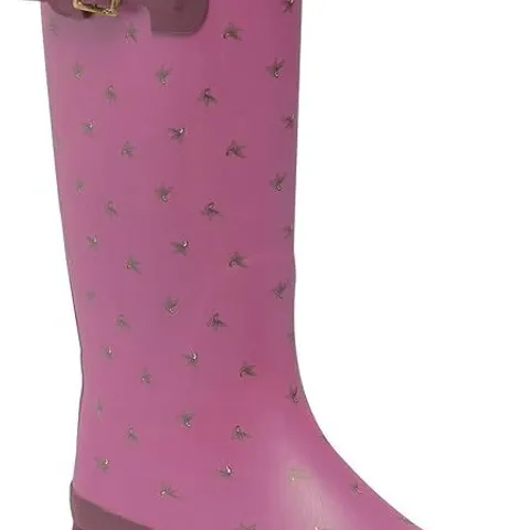 BRAND NEW REGATTA LADY FAIRWEATHER II WOMENS WELLIES IN VIOLET/ROSE BLUSH - UK 7
