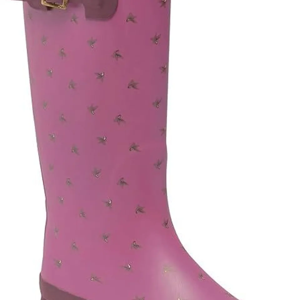BRAND NEW REGATTA LADY FAIRWEATHER II WOMENS WELLIES IN VIOLET/ROSE BLUSH - UK 7