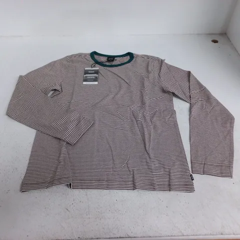 FINISTERRE ELDON STRIPE L/S TEE - UK 12