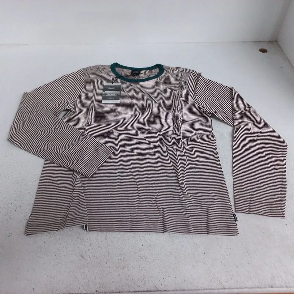 FINISTERRE ELDON STRIPE L/S TEE - UK 12