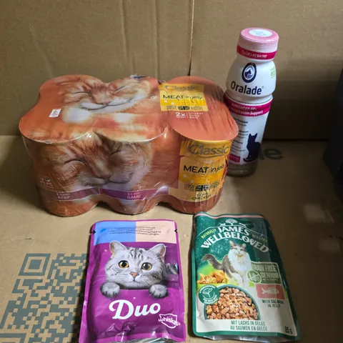 APPROXIMATELY 20 ASSORTED CAT FOOD PRODUCTS