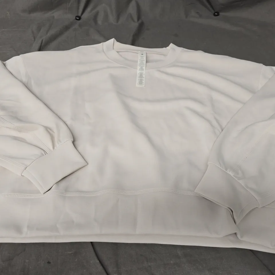 LULULEMON OVERSIZED CROP SWEATER SIZE 10