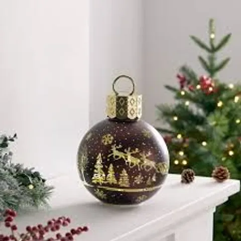 CHRISTMAS SCENE BAUBLE