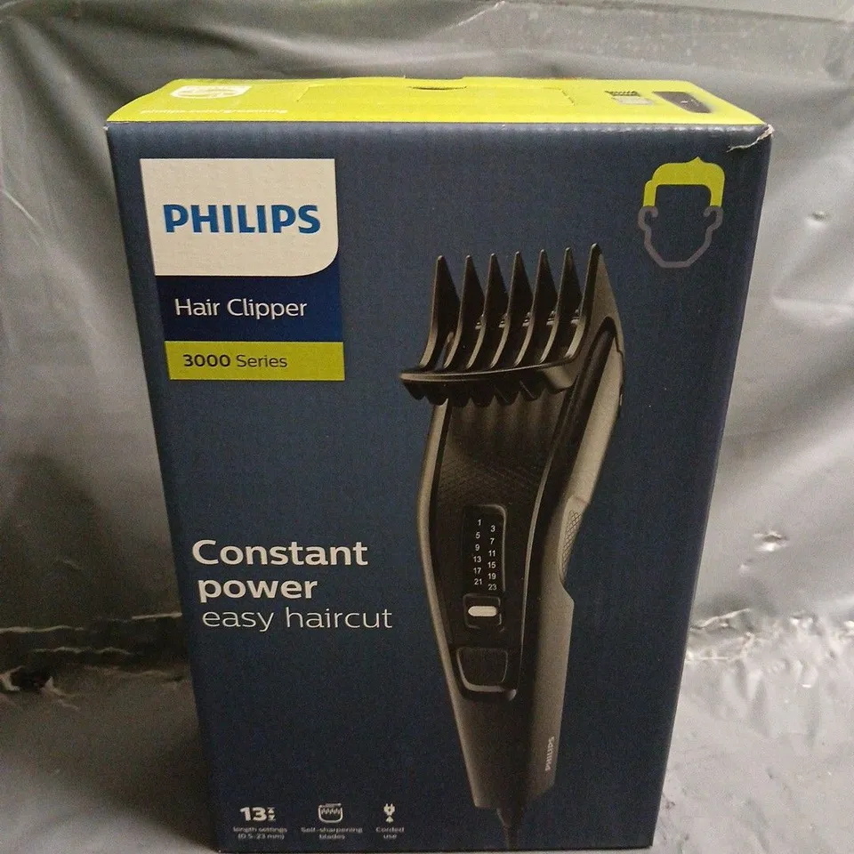 BOXED SEALED PHILIPS 3000 SERIES HAIR CLIPPERS 