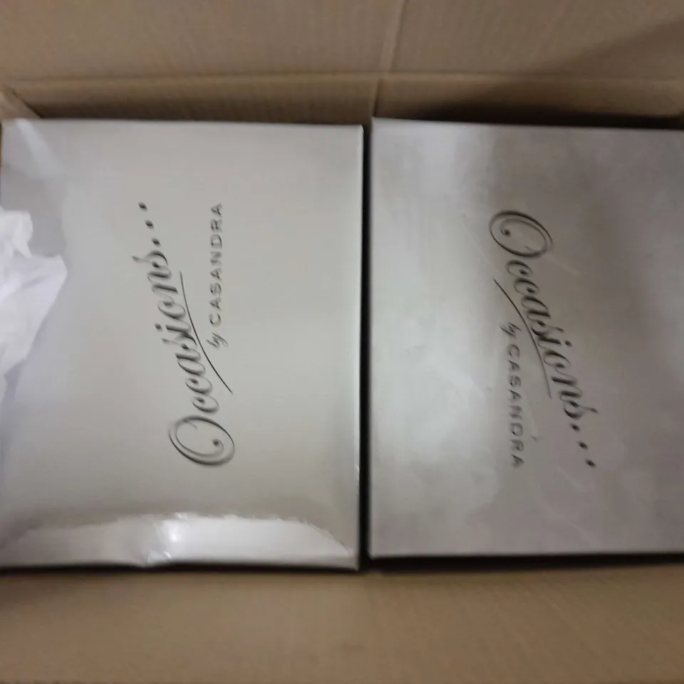 APPROXIMATELY 6 BOXED OCCASIONS BY CASANDRA SHOES IN VARIOUS SIZES, STYLES AND COLOURS