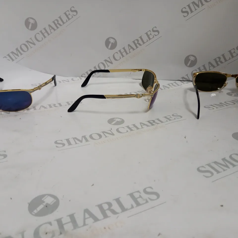 BOX OF APPROX 9 PAIRS OF ROLLING 670 SUNGLASSES. 