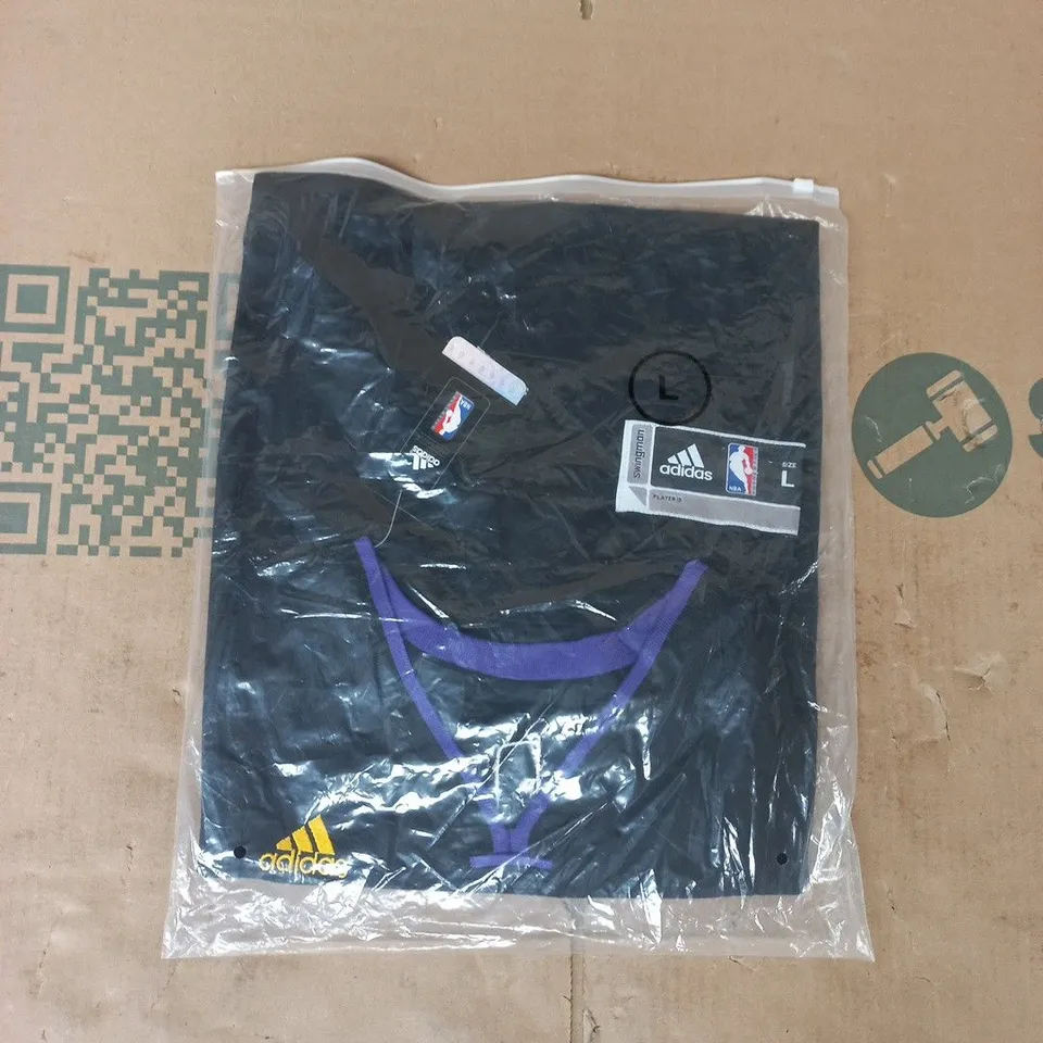 BAGGED ADIDAS NBA LAKERS JERSEY SIZE LARGE