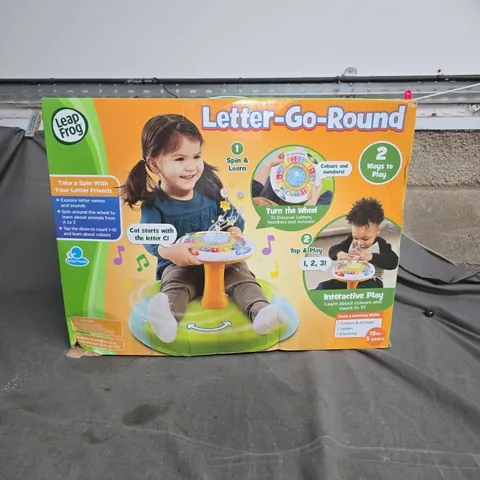 LEAP FROG LETTER GO ROUND EDUCATIONAL TOY