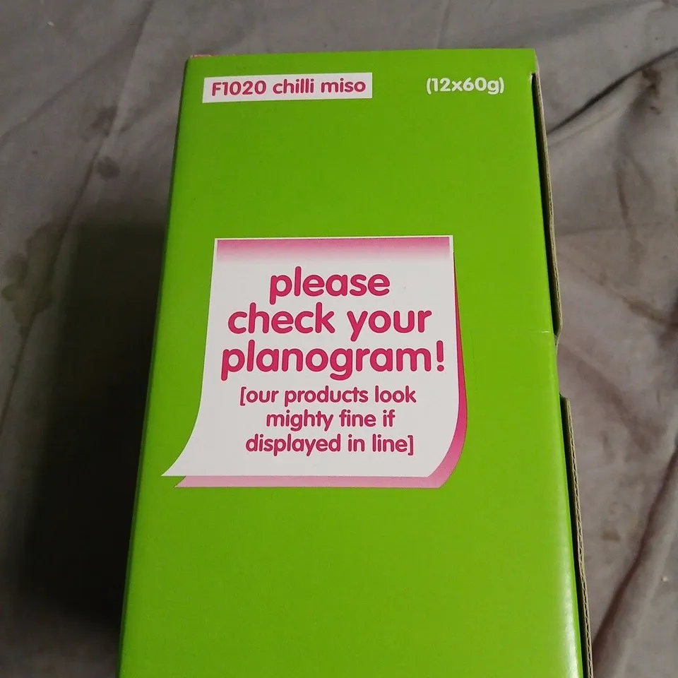 ITSU EAT BEAUTIFUL CHILLI MISO (12X60G) BOXED PACK - DAMAGED BOX