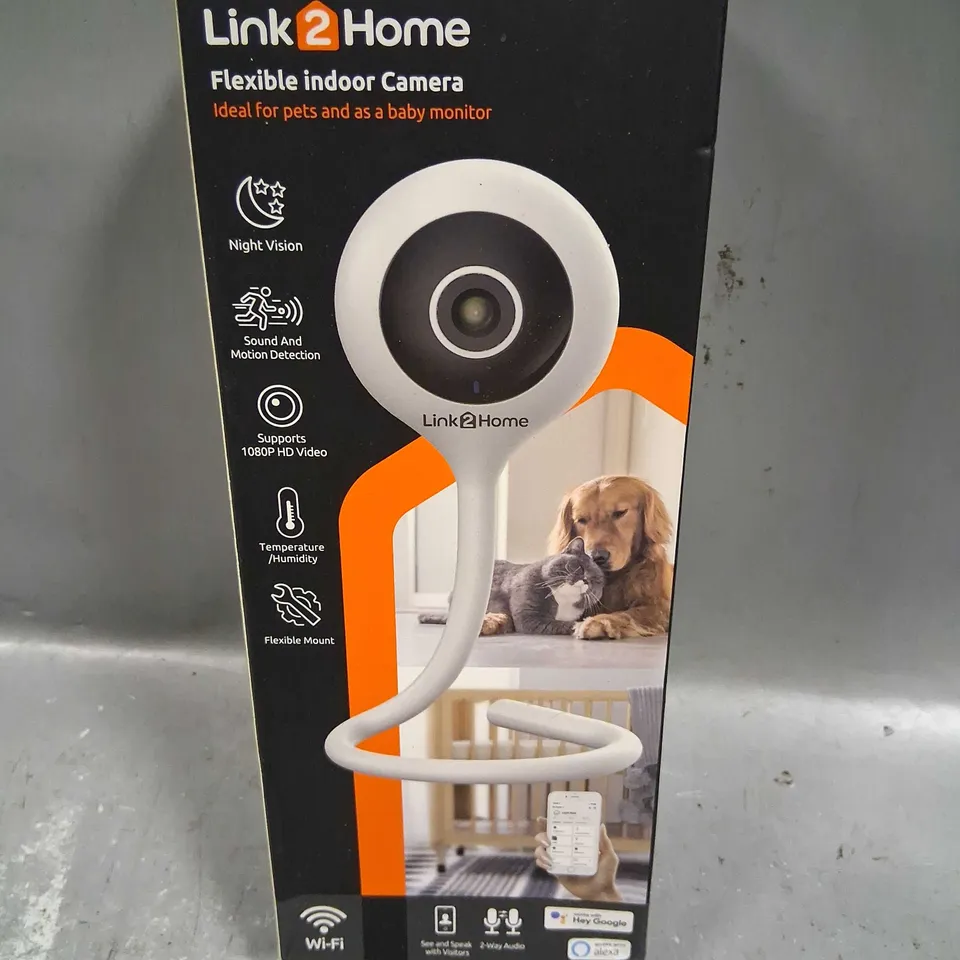 BOXED LINK 2 HOME FLEXIBLE INDOOR CAMERA 