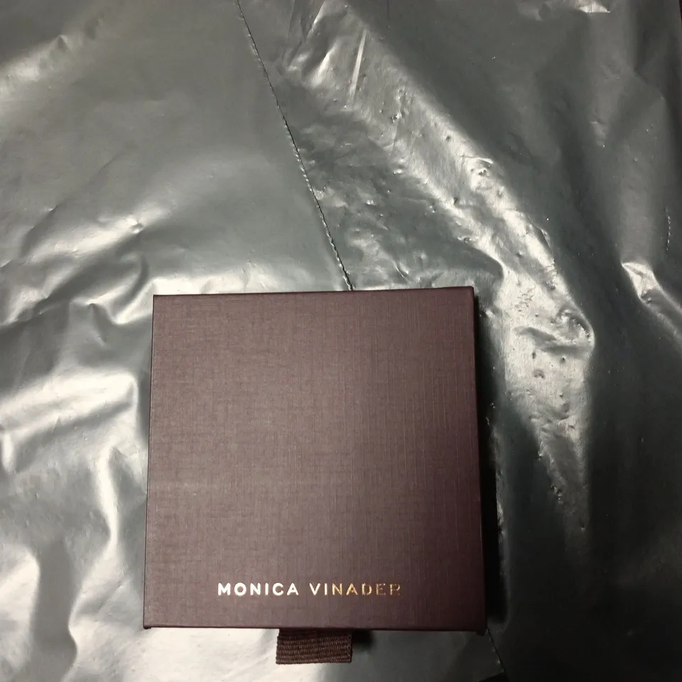 MONICA VINADER GOLD-TONE DISC PENDANT NECKLACE