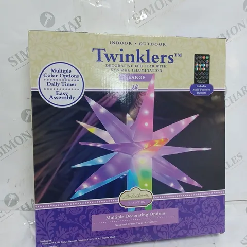 BOXED PACIFIC ACCENTS STAR BURST LIGHT