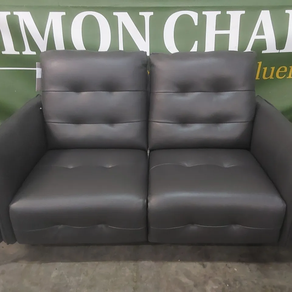 QUALITY DESIGNER ITALIAN MADE BOLZANO SMALL 2 SEATER ELECTRIC RECLINING LOVESEAT SOFA