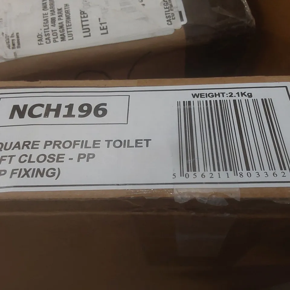 BOXED SOFT CLOSE STANDARD TOILET SEAT