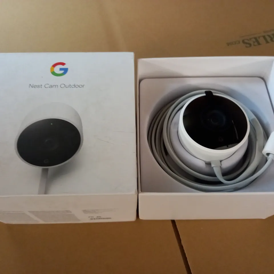BOXED GOOGLE NEST CAM OUTDOOR 