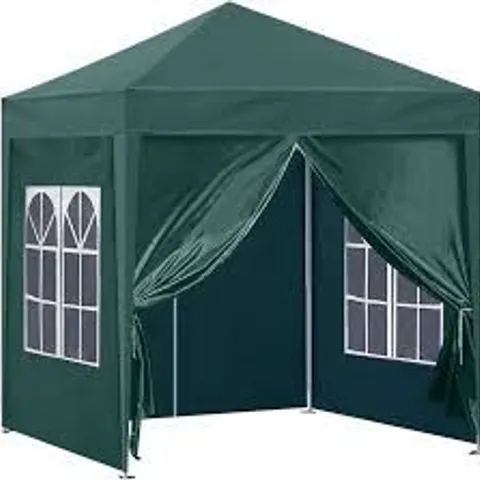 BOXED CLIPOP PORTABLE HEAVY DUTY POP-UP GAZEBO 3 x 3m - GREEN 