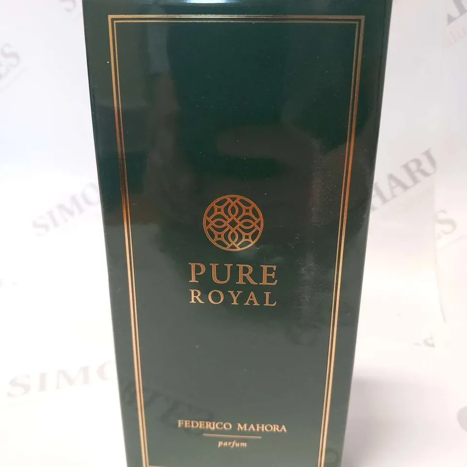 BOXED AND SEALED FEDERICO MAHORA PURE ROYAL PARFUM 50ML