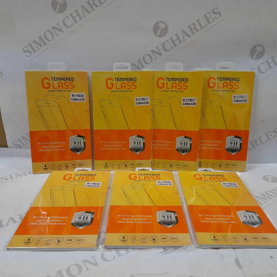 LOT OF APPROX 7 IPHONE 12/ 12 PRO SCREEN PROTECTORS