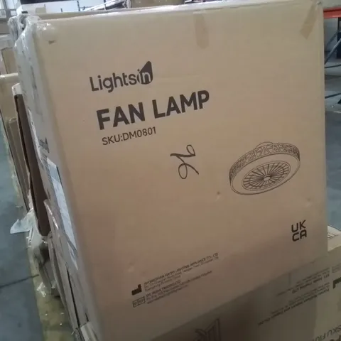 BOXED FAN LAMP