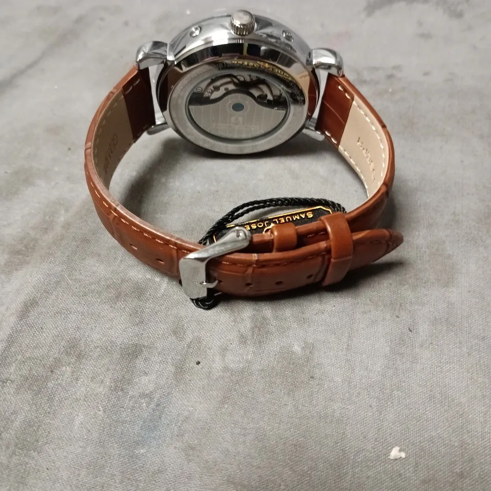 SAMUEL JOSEPH AUTOMATIC LIMITED EDITION SILVER WATCH