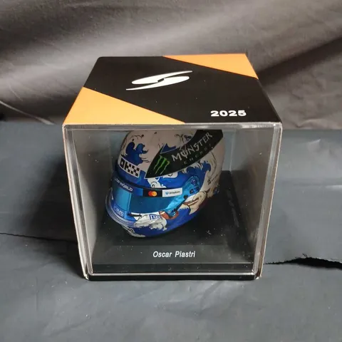 OSCAR PIASTRI 1:5 SCALE SPARK MODEL HELMET – BOXED